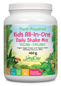 Natural Factors Big Friends Kids All-In-One Daily Shake Mix , Dreamy Chocolate, 460g For Sale