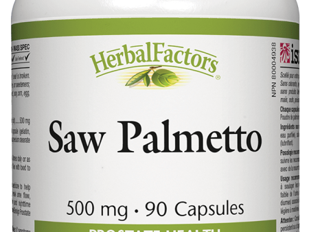 Natural Factors Saw Palmetto 500 mg 90 capsules Online Sale