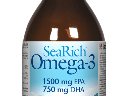 Natural Factors SeaRich Omega-3 with D3, 1500 mg EPA  750 mg DHA Lemon Meringue 200 ml For Discount