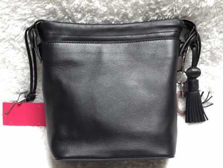 Vince Camuto Leather Bucket Bag - Suno Nero, Online Hot Sale