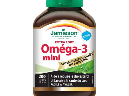 Jamieson Omega 3 Extra Strength Mini 700mg, 200 softgels Fashion