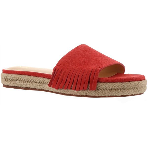 C Wonder Suede Flat Espadrilles Fringe, Tabitha, Size 7.5 For Sale