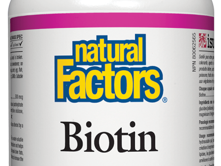 Natural Factors Biotin 5000 mcg 60 veg capsules Online Sale