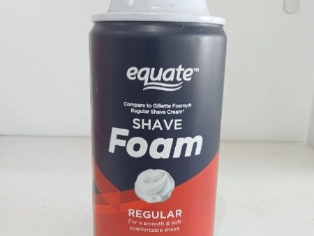 EQUATE SHAVE FOAM REGULAR (283g) For Discount