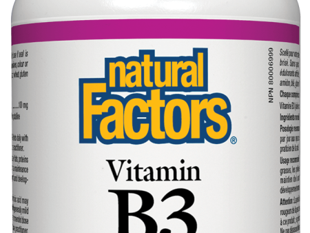 Natural Factors Vitamin B3 100 mg 90 tablets Cheap