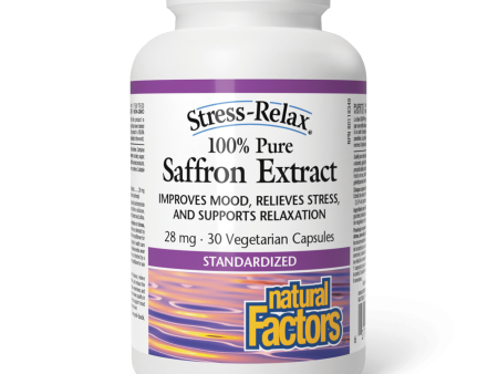 Webber Naturals Saffron Extract 100% Pure 28 mg, Stress-Relax, 30 Vcapules on Sale