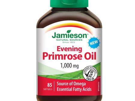 Jamieson Evening Primrose Oil 1000 mg 85 softgels Online Sale