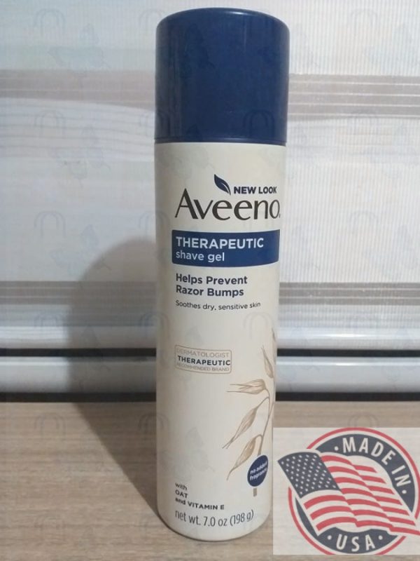 Aveeno Therapeutic shave gel with oat and vitamin E 7.0 oz(198g) For Discount