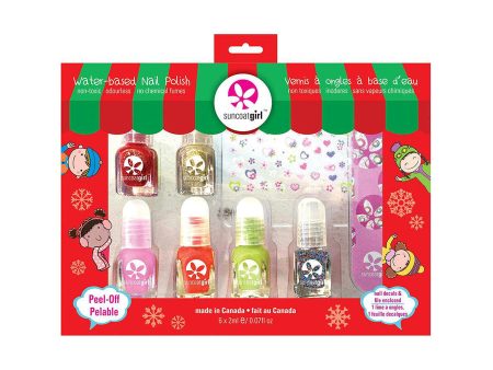 【clearance】Suncoat Magic Mini Mani, Holiday Gift Set, 6PK Fashion