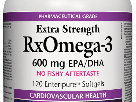 Natural Factors RxOmega-3 Factors, Extra Strength, 120 softgels on Sale