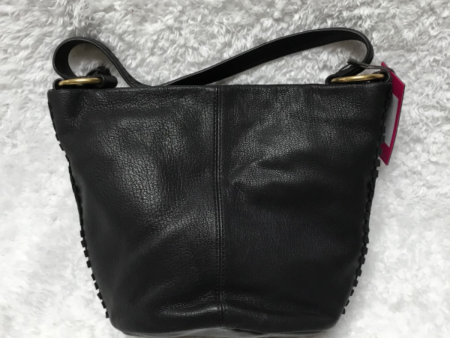 Vince Camuto Leather Bucket Bag - Suza, Jet Black Hot on Sale