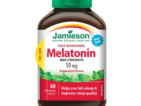 Jamieson Melatonin Fast Dissolving 10 mg 60 sublingual tablets Online