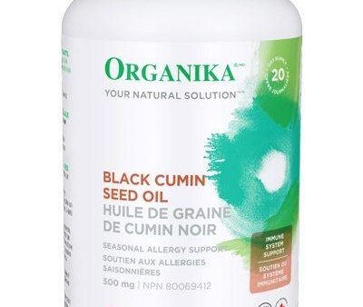 Organika Black Cumin Seed Oil 500 mg 120 softgels on Sale