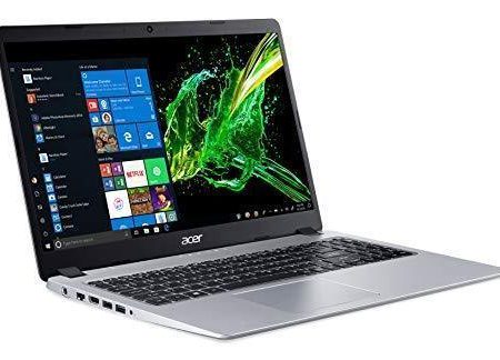 Acer Aspire 5 Slim Laptop, 15.6 inches Full HD IPS Display, AMD Ryzen 3 3200U, Vega 3 Graphics, 4GB DDR4, 128GB SSD, Backlit Keyboard, Windows 10 in S Mode, A515-43-R19L, Silver Online