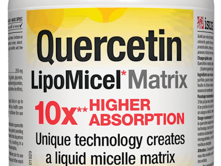 Natural Factors Quercetin LipoMicel Matrix 60 softgels Hot on Sale