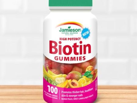 Jamieson High Potency Biotin Gummies, 100 gummies on Sale