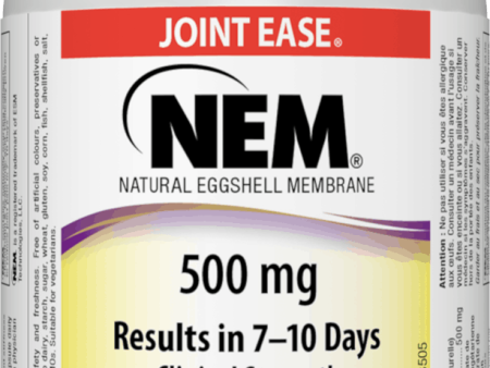 Webber Naturals NEM® (Natural Eggshell Membrane) 500 mg, 30vcaps Discount