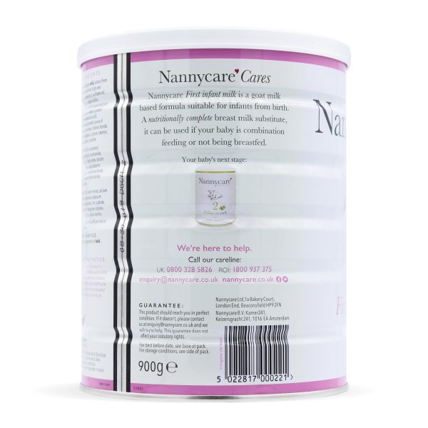 Nannycare First Infant Milk Stage 1 Goat Milk Formula Supply