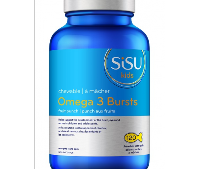 SISU Kids Omega 3 Bursts, 120 chewable softgels For Discount