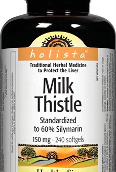 Holista Milk Thistle 150 mg Healthy Size, 240 softgels Online