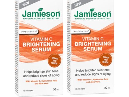 2 x Jamieson Vitamin C Brightening Serum, 30ml Bundle Cheap