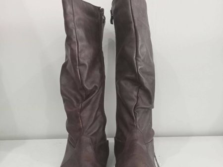 Brown boots size 6 For Cheap