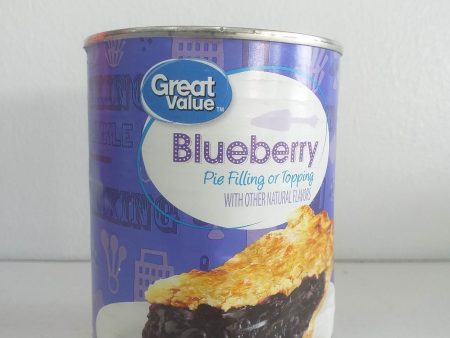 Great Value Blueberry Pie Filling or Topping, 21 oz(595g) Online Hot Sale