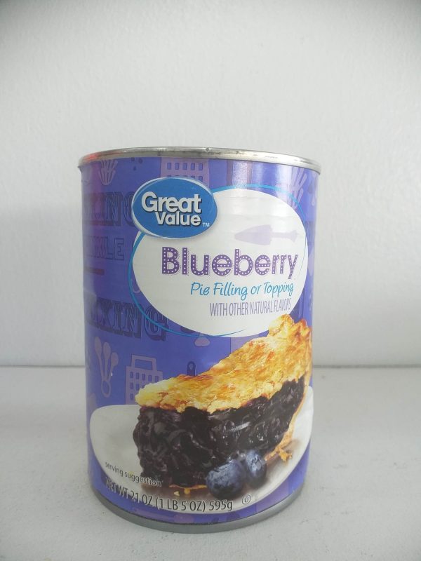 Great Value Blueberry Pie Filling or Topping, 21 oz(595g) Online Hot Sale