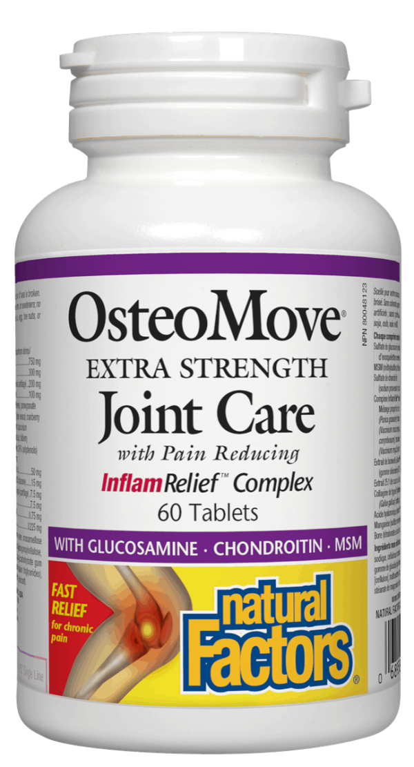 Natural Factors OsteoMove Ext Str Joint Care 60 tablets Online