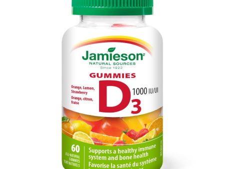 Jamieson Vitamin D3  60 All Natural Gummies Fashion