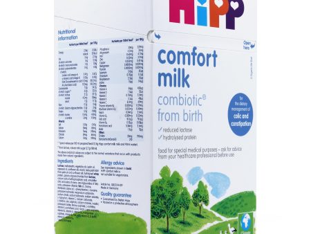 HiPP UK Comfort Baby Milk Formula From Birth For Cheap