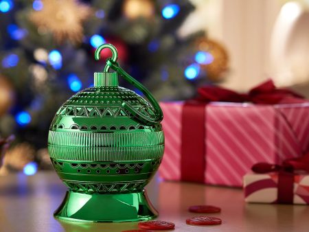 HomeWorx by Harry Slatkin TreeWorx Ornament Ball w 4 Gelables Online now