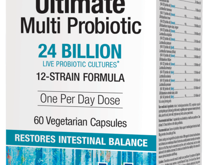 Natural Factors Double Strength Ultimate Multi Probiotic, 60 vegetarian caps Discount