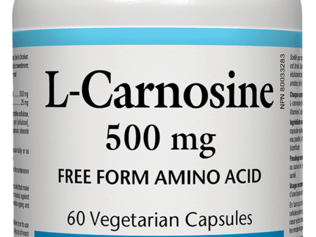 L-Carnosine 500 mg 60 veg capsules Online now