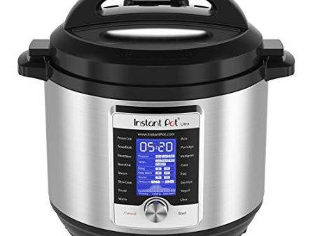 Instant Pot Ultra 80 Ultra 8 Qt 10-in-1 Multi- Use Programmable Pressure Cooker, Slow Cooker, Rice Cooker, Yogurt Maker, Cake Maker, Egg Cooker, Sauté, and more, Stainless Steel Black Sale