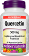 Webber Naturals Quercetin 500 mg 60 vegetarian capsules Supply