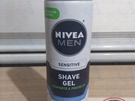 Nivea Men sensitive shave gel figths shave&protects 7.0z(198g) For Cheap