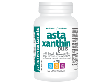 Prairie Naturals Astaxanthin Plus with Lutein and Zeaxanthin 120 softgels For Cheap