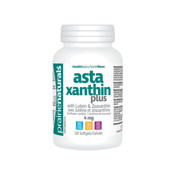 Prairie Naturals Astaxanthin Plus with Lutein and Zeaxanthin 120 softgels For Cheap