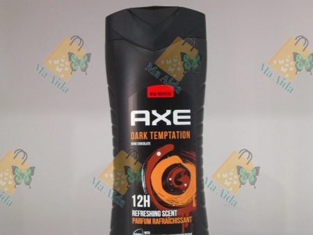 Axe Refreshing Body Wash Dark Temptation,Dark Chocolate scent 16oz (473ml) Fashion