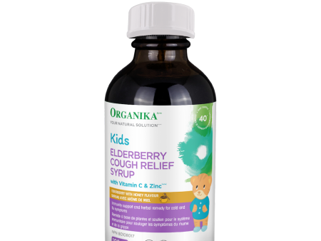 Organika  Kids Elderberry Cough Relief Syrup 100ml Cheap