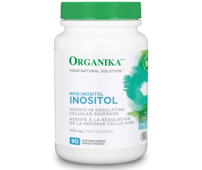 Organika Inositol (Myo-Inositol) 500mg 90 vegetarian capsules Online Sale