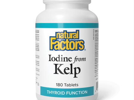 Natural Factors Iodine from Kelp, 180 tablets Fashion