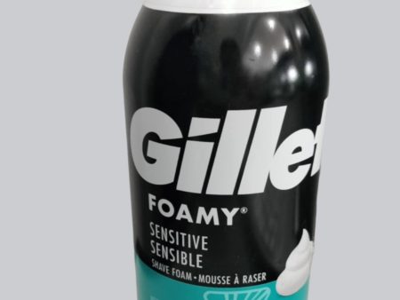 Gillette Foamy Sensitive Shave Foam For Men, Sensitive Skin, 11 oz Cheap