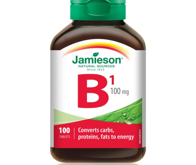 Jamieson Vitamin B1 (Thiamine) 100 tablets Cheap