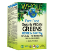 Whole Earth & Sea Pure Food Organic Vegan Greens Protein Bar 15g x 6 Bars Fashion