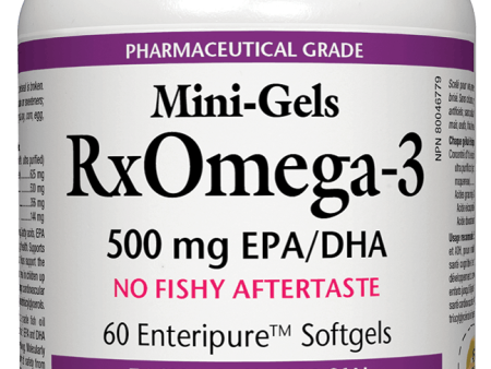 Natural Factors RxOmega-3 Mini Gels 500 mg 60 s Online Sale