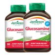 2 x Jamieson Glucosamine Sulfate, 500mg, 360 Capsules Bundle For Discount