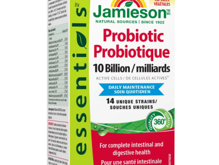 Jamieson Essentials Probiotic 10 Billion Active Cells, 150 Veg capsules Sale