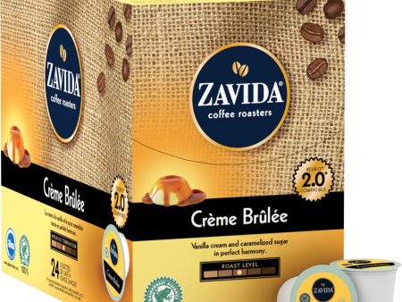 Zavida Single Serve Coffee Crème Brûlée, 96 Cups For Discount